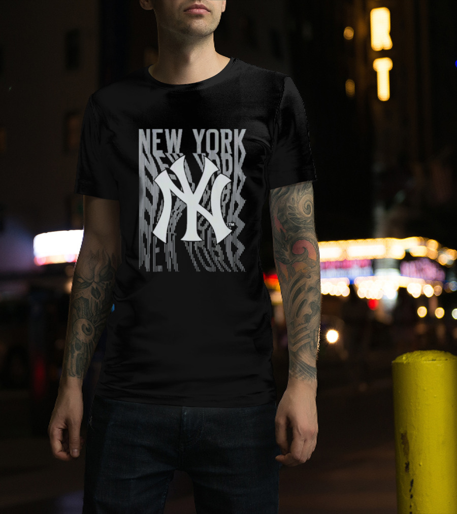 New York Yankees Youth Curveball Stripe T-Shirt