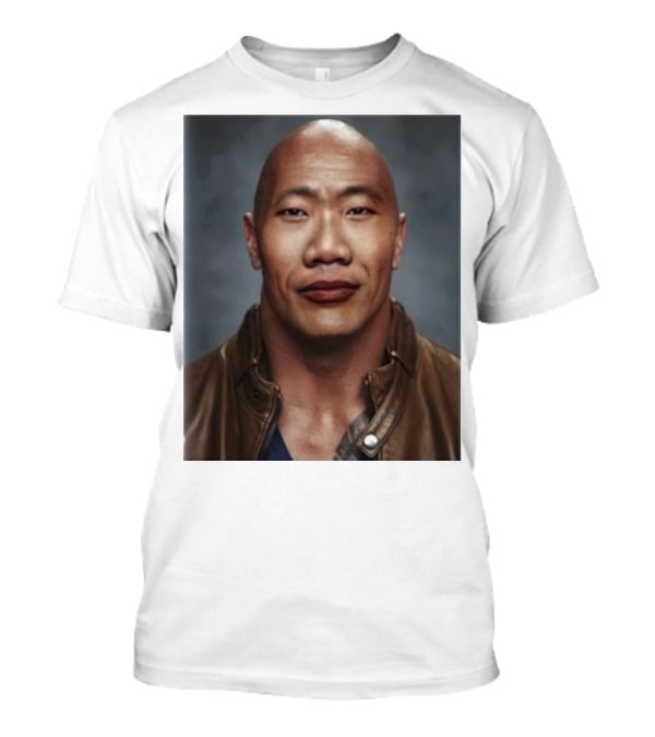 Dwayne The Wok Johnson Meme Face Mashup T-Shirt