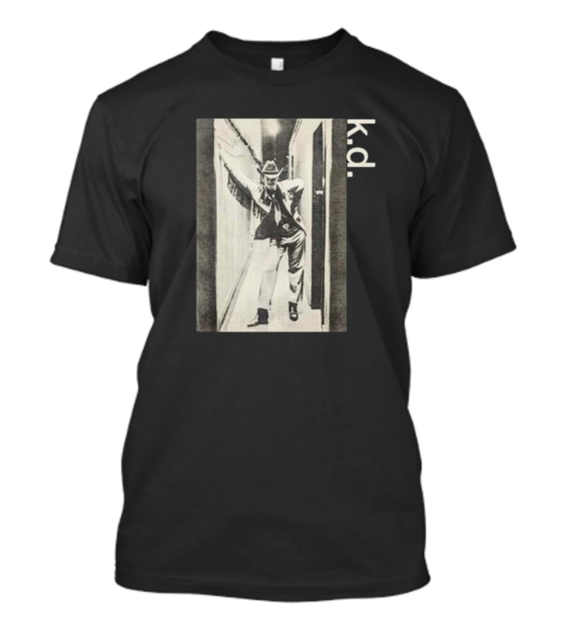 Kd Lang Country Nostalgic Vintage Cowboy Stance T-Shirt