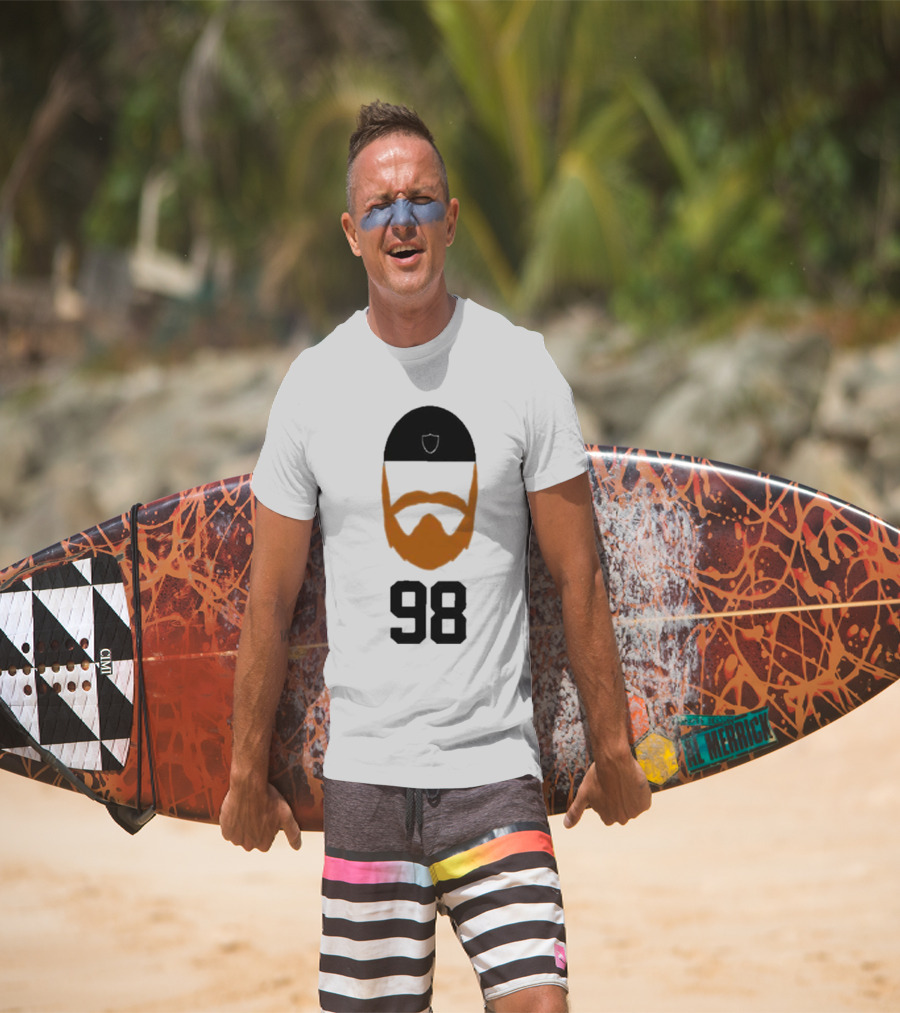 Klever Madd Maxx 98 Beard Orange Shield T-Shirt