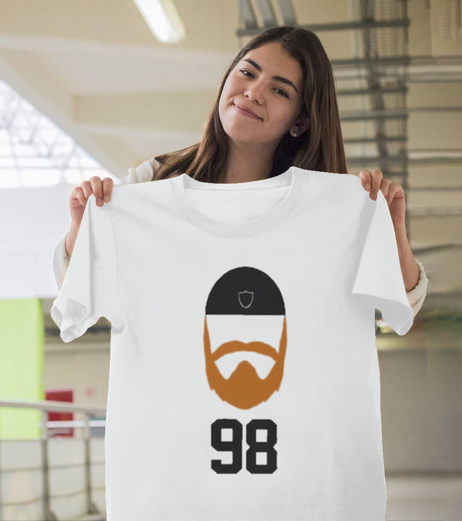 Klever Madd Maxx 98 Beard Orange Shield T-Shirt