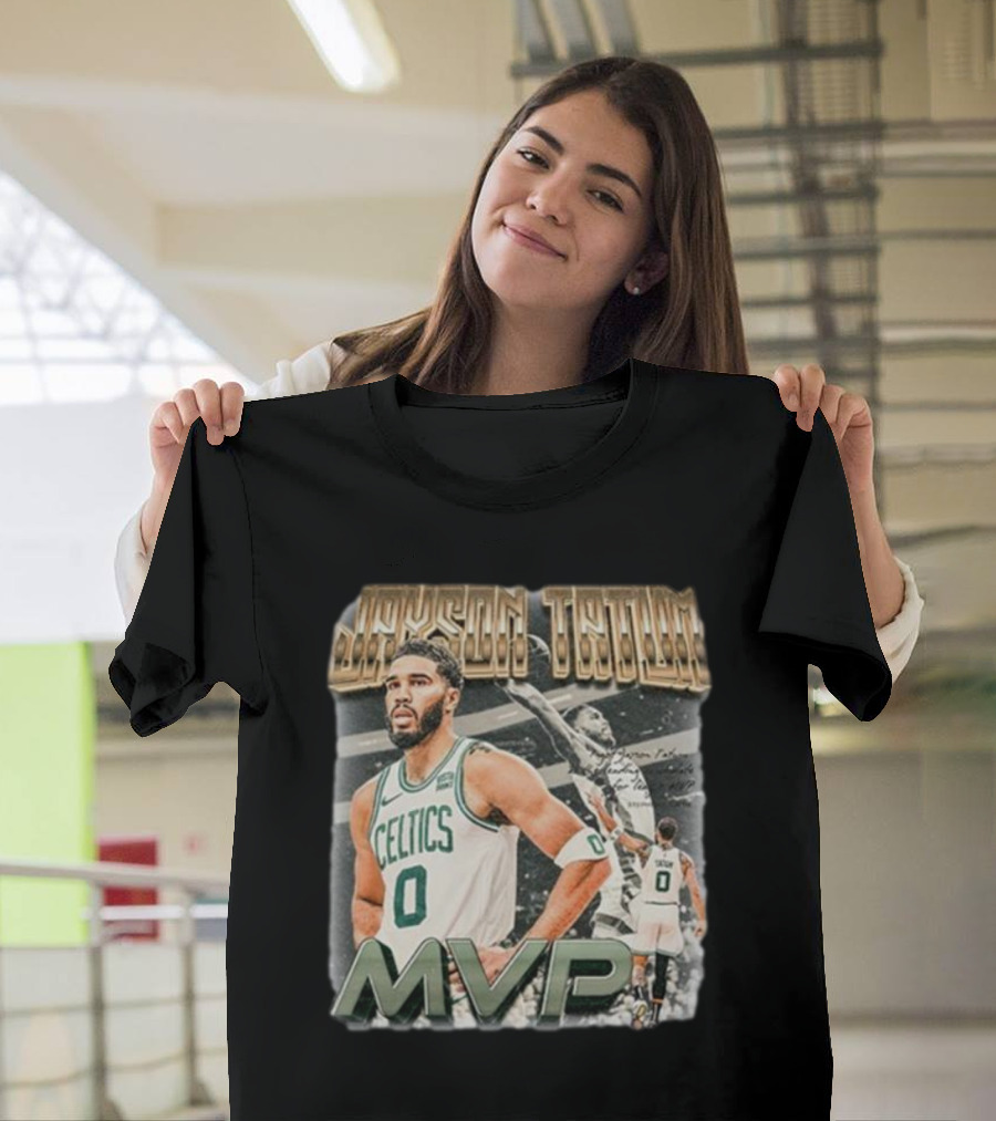 Kristaps Porzingis Jayson Tatum Celtics MVP T-Shirt
