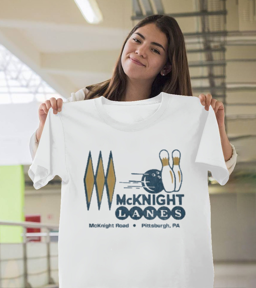 McKnight Lanes Bowling Alley McKnight Road Pittsburgh PA T-Shirt