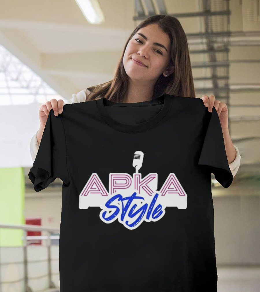 Apka Style Microphone Angaar Round T-Shirt