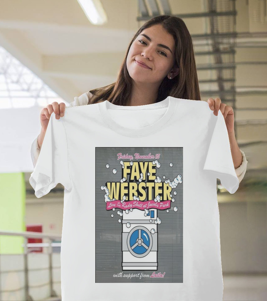 Friday November 15 Faye Webster Live at The Rady Shell at Jacobs Park with Support from Lala T-Shirt