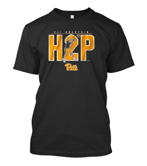 Eli Holstein H2P Pitt Panthers Football Quarterback T-Shirt