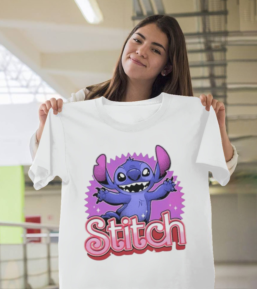 Stitch Alien Experiment 22 Fun Purple T-Shirt