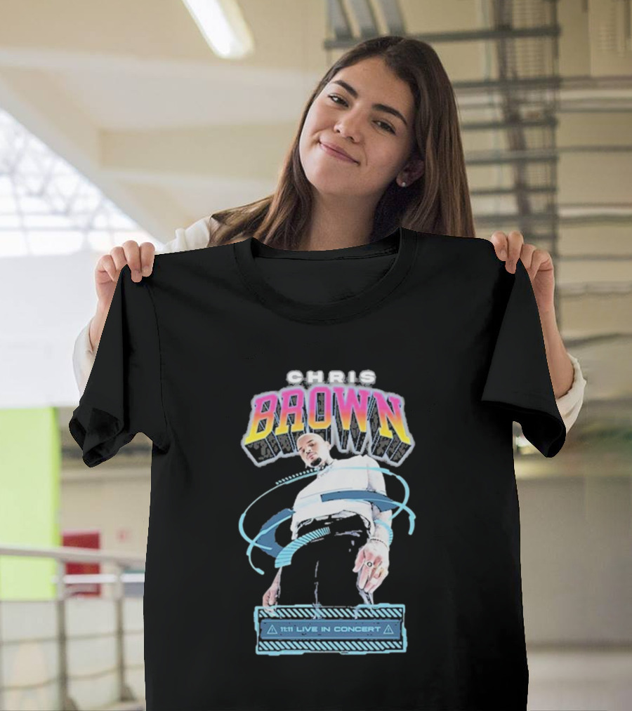 CHRIS BROWN 2024 11:11 LIVE IN CONCERT T-Shirt