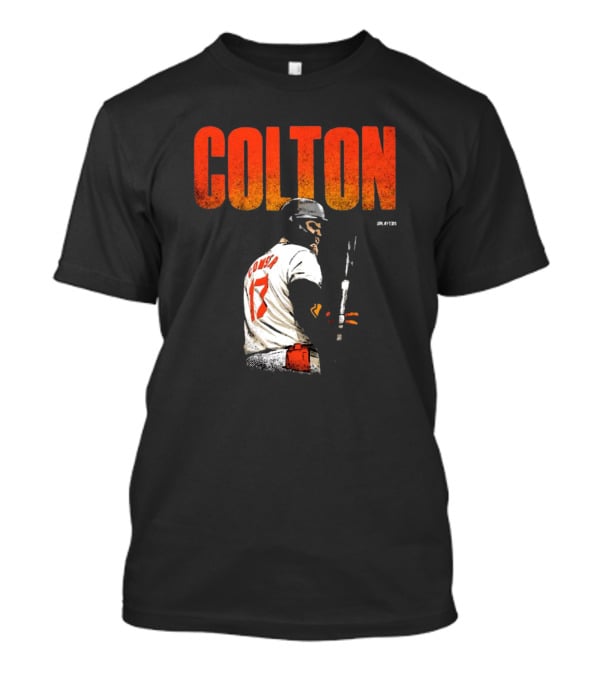 Colton Cowser Player 17 Baltimore Orioles MLB T-Shirt
