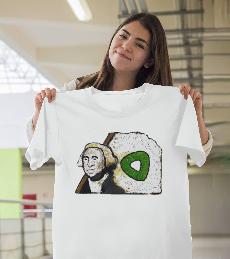 Eric John Pizza Revolution George Washington Icon Mashup T-Shirt