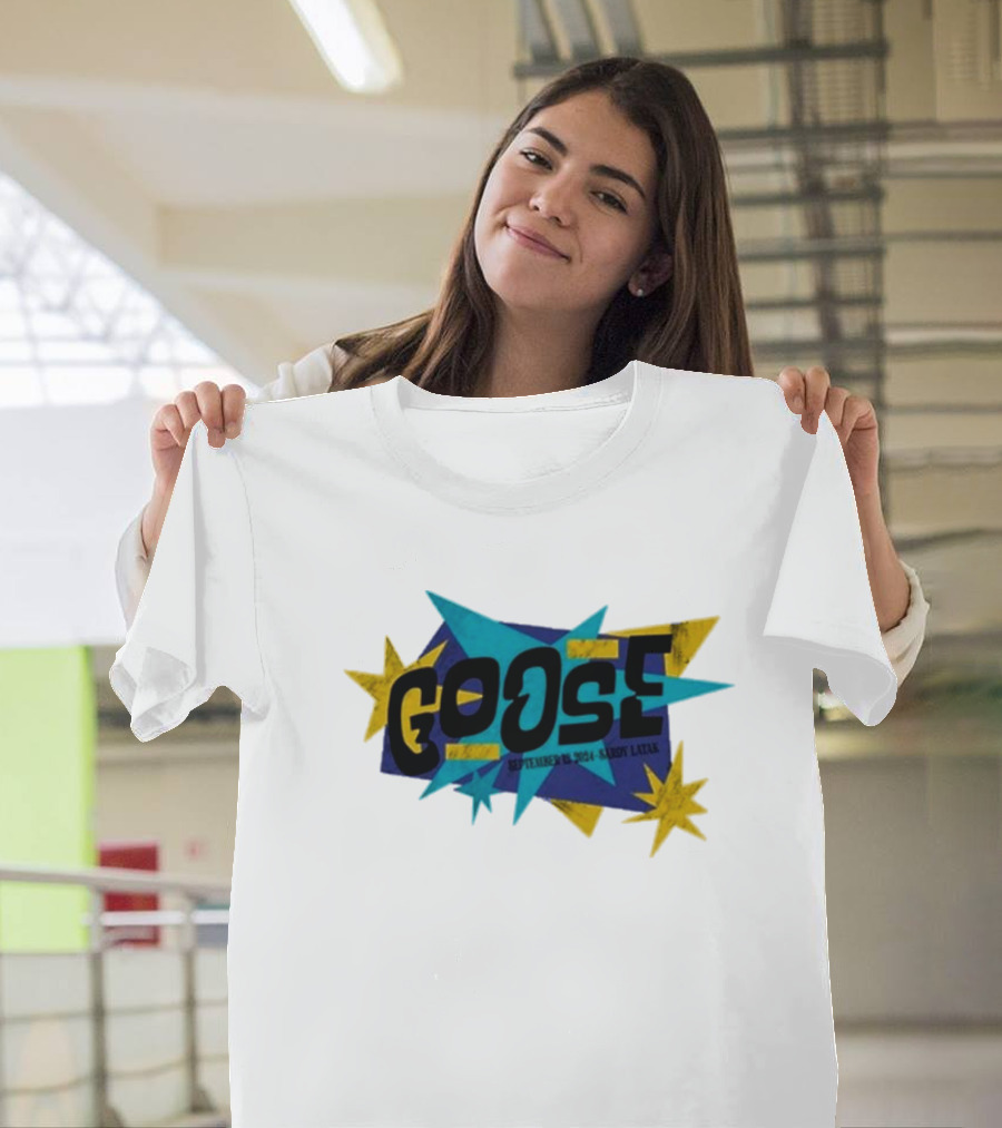 Goose The Great Saltair Magna UT September 17 2024 Event Starburst T-Shirt
