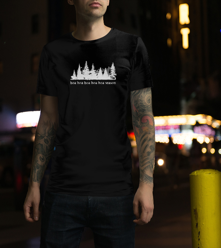 Hoa Hoa Hoa Hoa Hoa Season Twilight Forest Scene T-Shirt