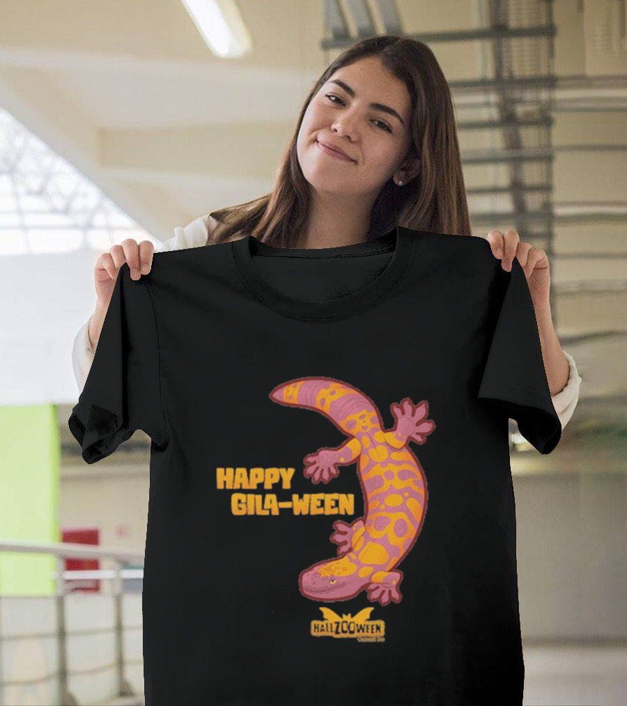 Happy Gila-ween Hallzooween 2024 Gila Monster Halloween T-Shirt