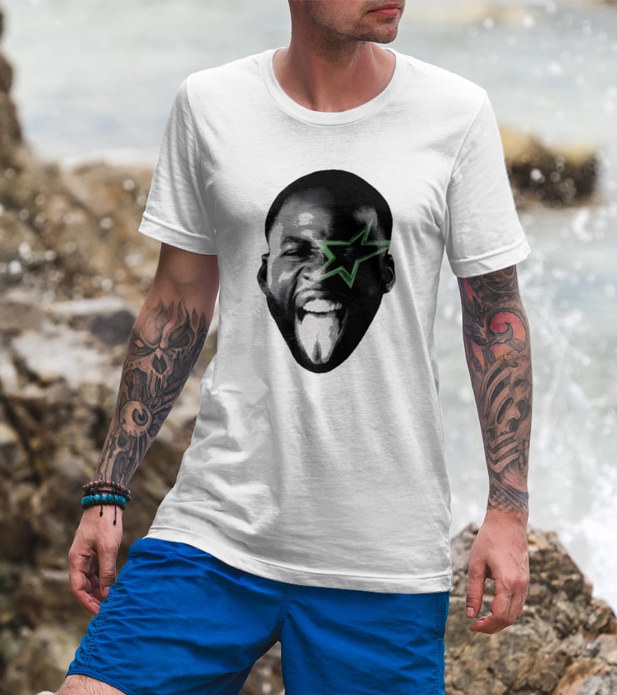 Money 23 Green Star Face T-Shirt