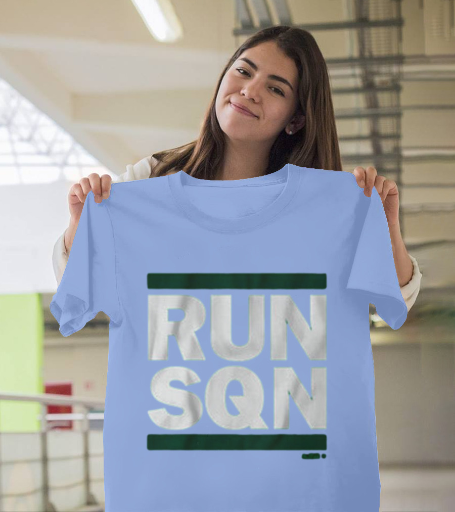 RUN SQN Saquon Barkley Philadelphia Eagles NFL T-Shirt