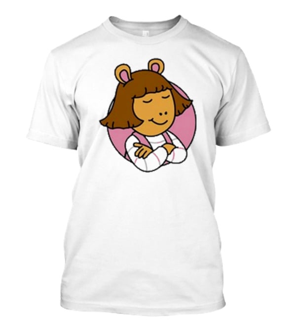 Arthur DW Cartoon Crossed Arms Confident Pose T-Shirt