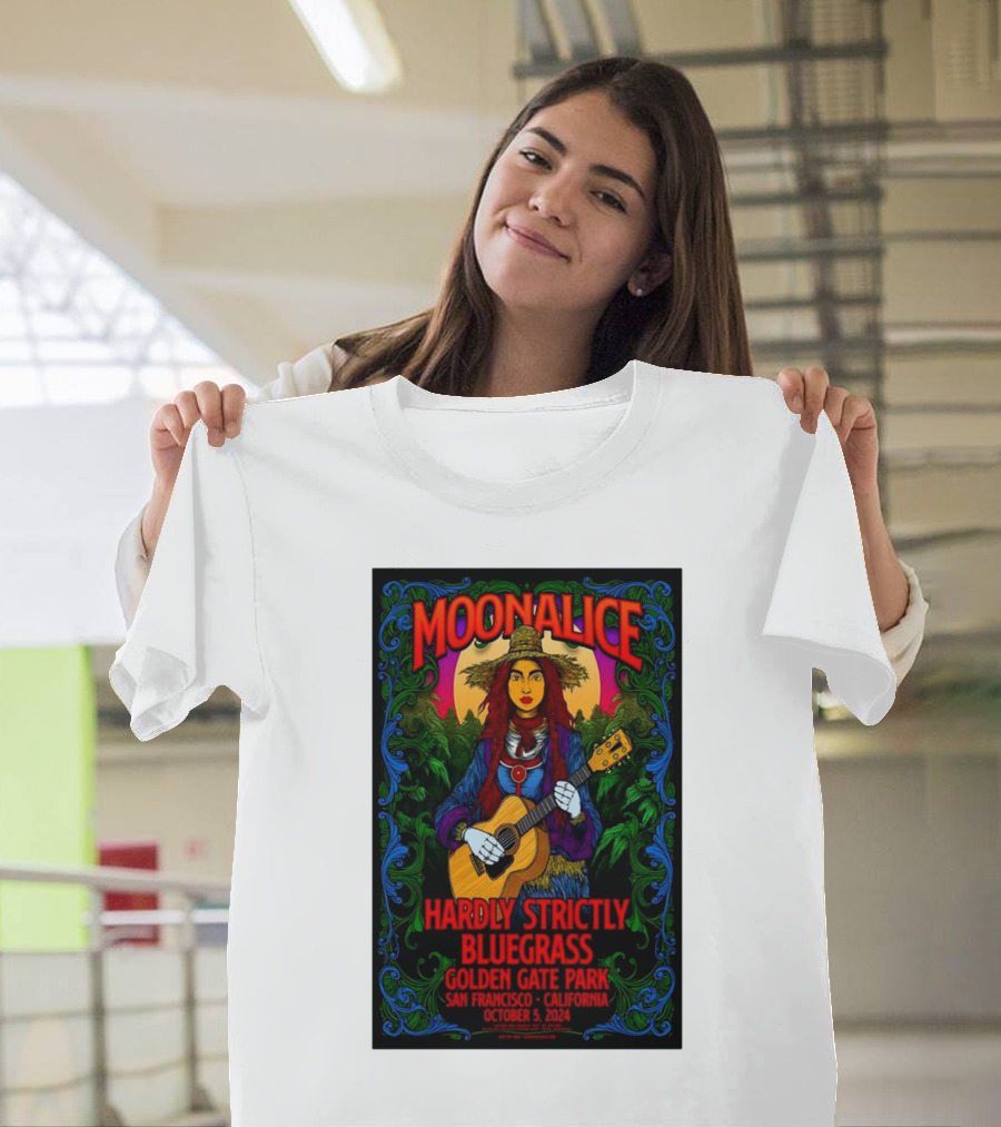 Moonalice Hardly Strictly Bluegrass Golden Gate Park San Francisco October 5 T-Shirt