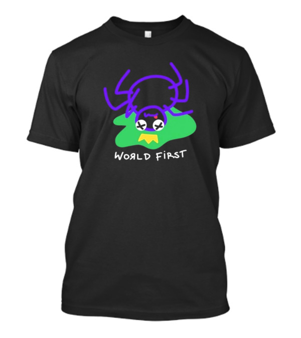 World First Rwf Np Derp Winners Spider T-Shirt