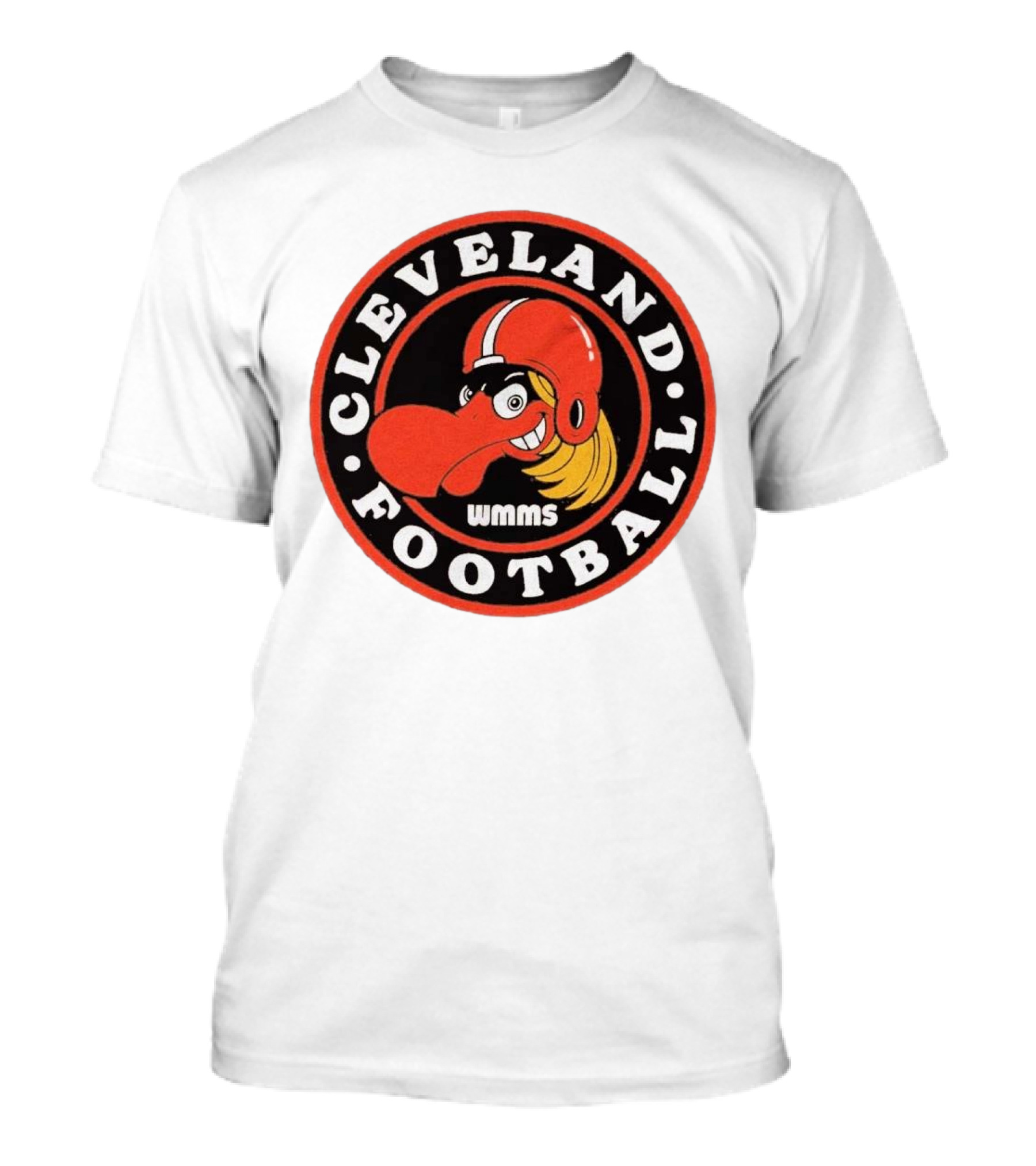 WMMS Cleveland Football 100.7 FM NFL Browns T-Shirt