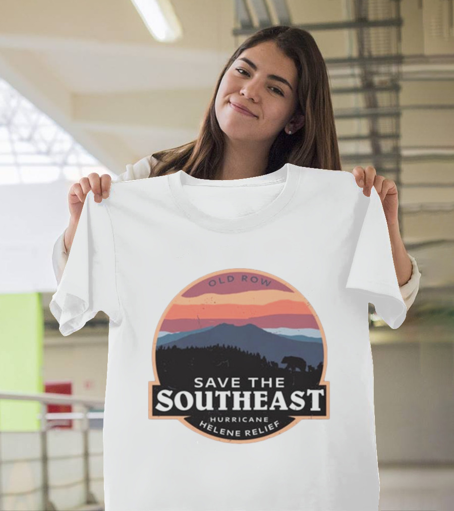 Old Row Save The Southeast Hurricane Helene Relief T-Shirt