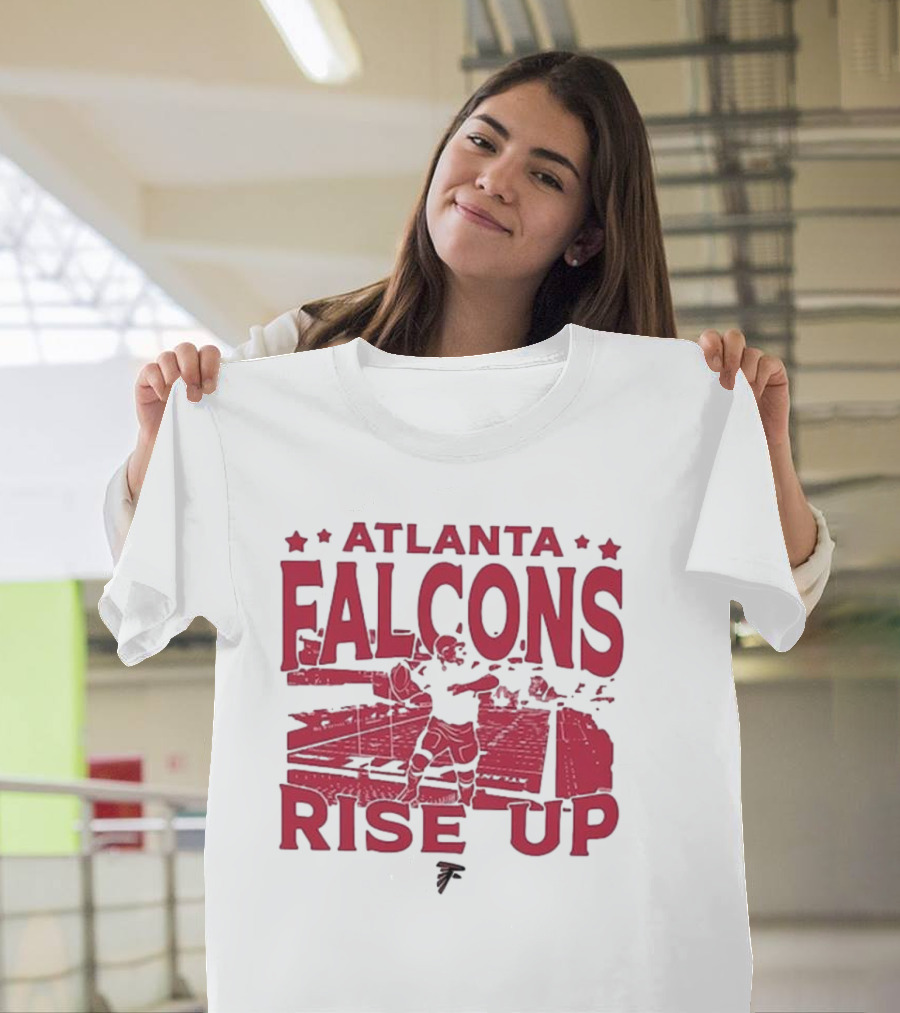 Atlanta Falcons Rise Up Vintage Stadium Gameday T-Shirt