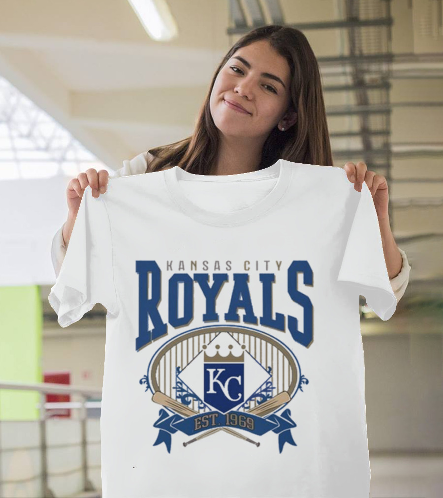 Kansas City Royals Est 1969 KC Baseball T-Shirt