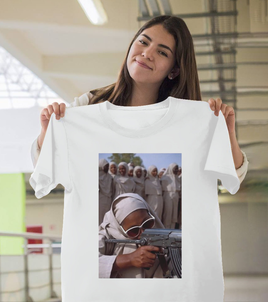 Mena Visuals Women Gun Training Sudan 1993 T-Shirt
