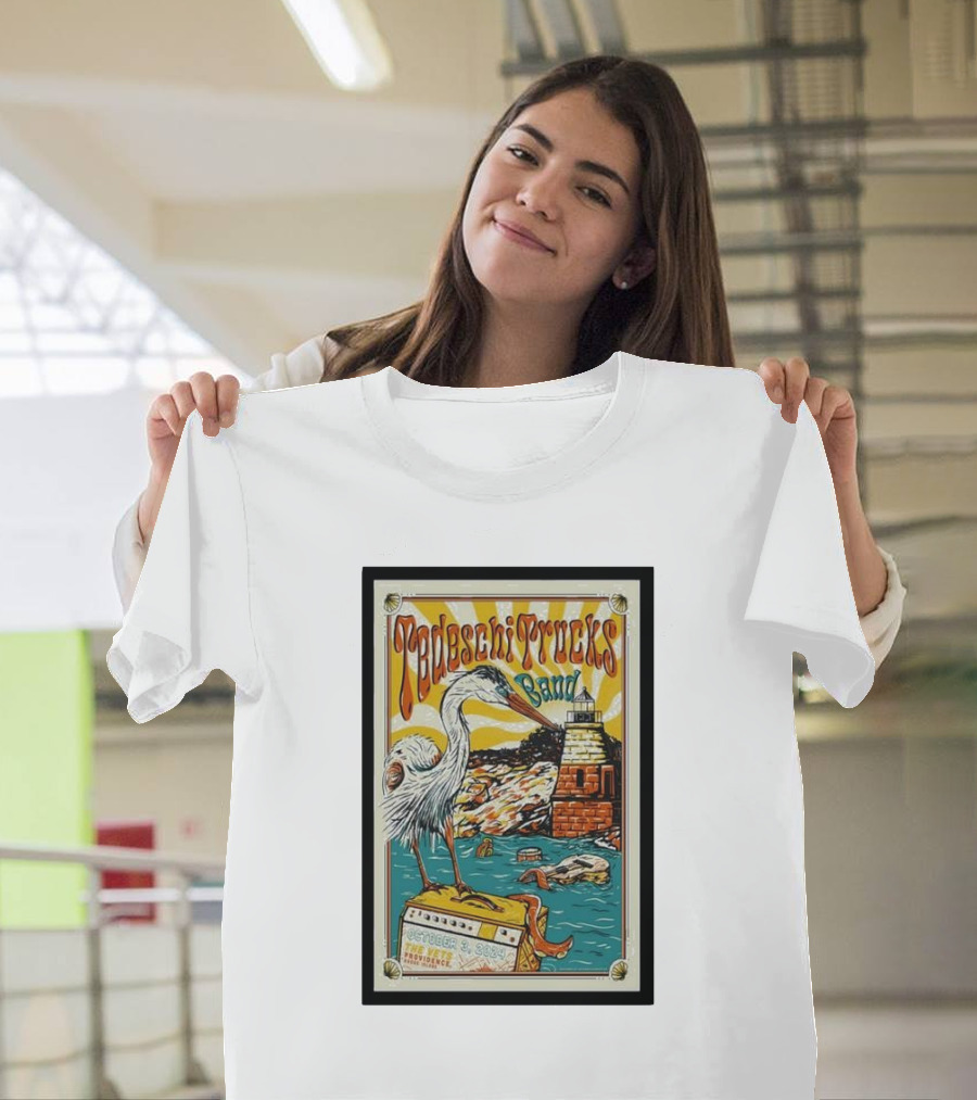 Tedeschi Trucks Band Lighthouse Concert October 3 2024 The Vets Providence Rhode Island T-Shirt