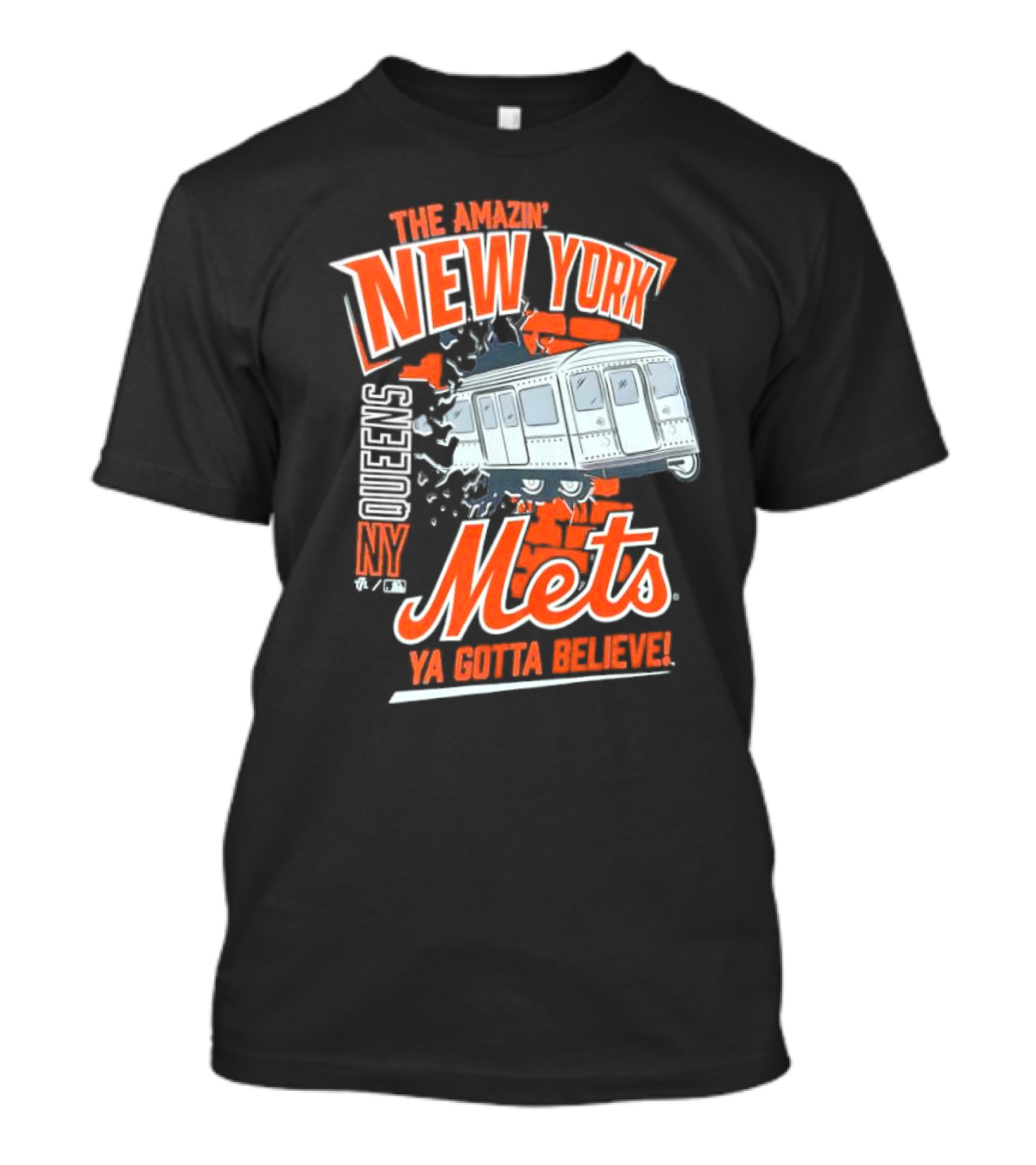 The Amazin' New York Mets Queens NY Ya Gotta Believe T-Shirt