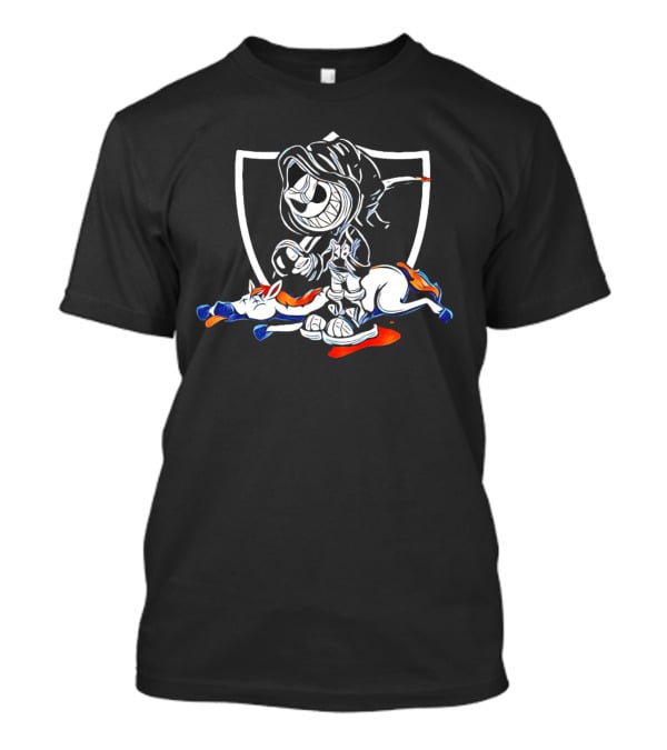 Raiders Victory Over Broncos Funny Rivalry T-Shirt