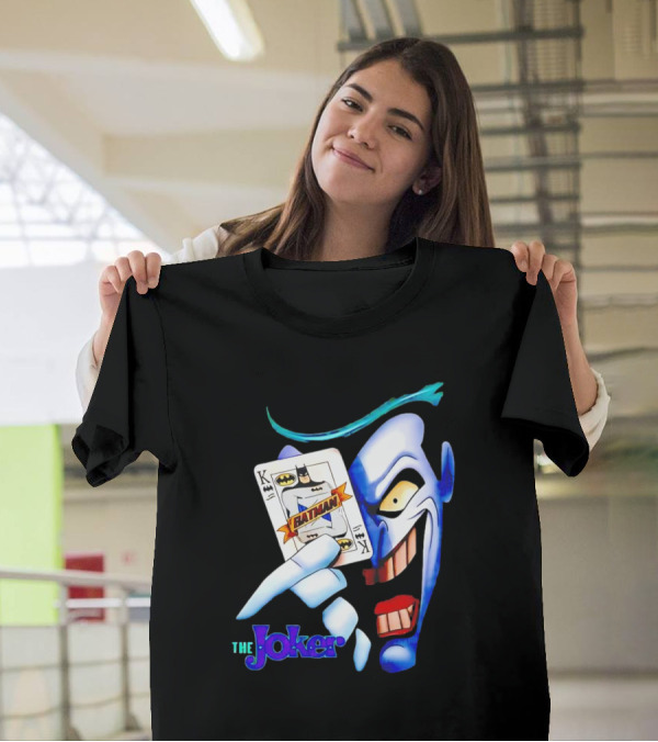 The Joker Batman Card Face T-Shirt