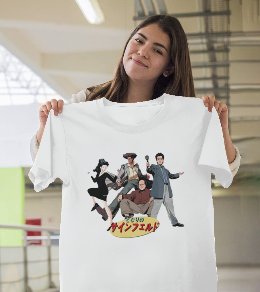 K Thor Jensen Japanese 90s Sitcom Style Characters T-Shirt