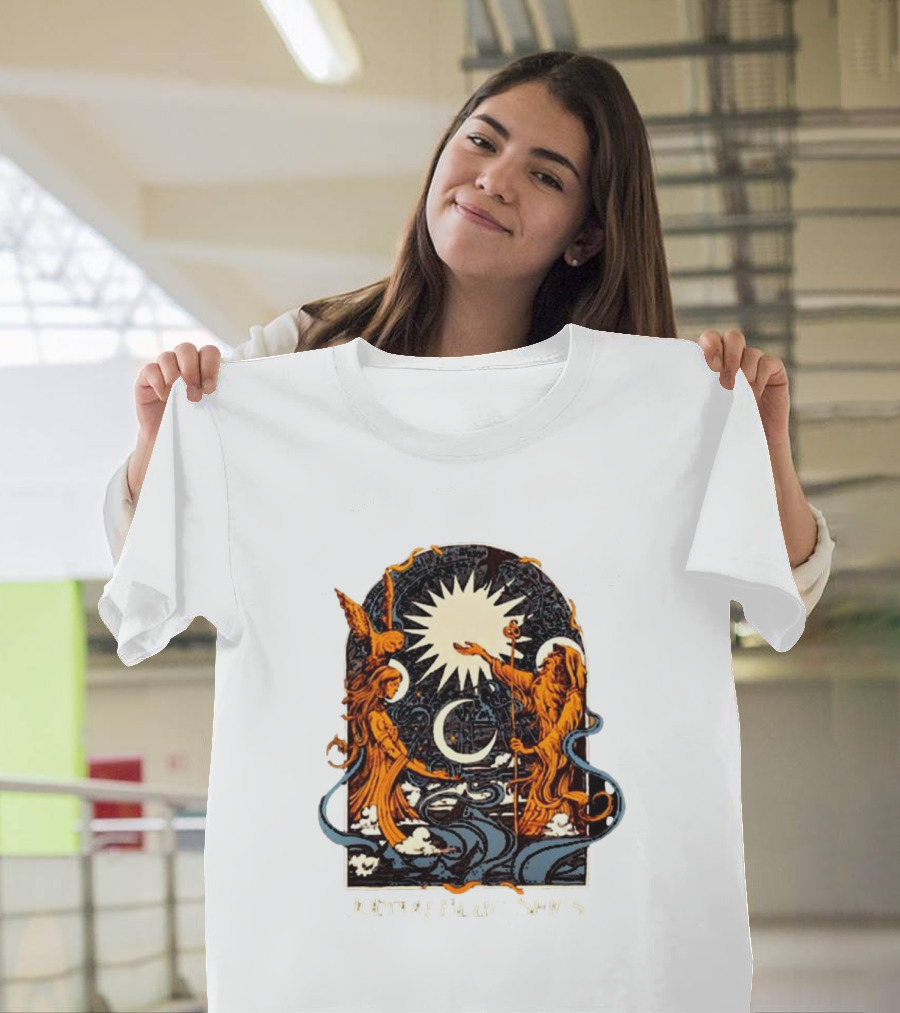 Johnny Blue Skies Celestial Figures Fall Tour T-Shirt