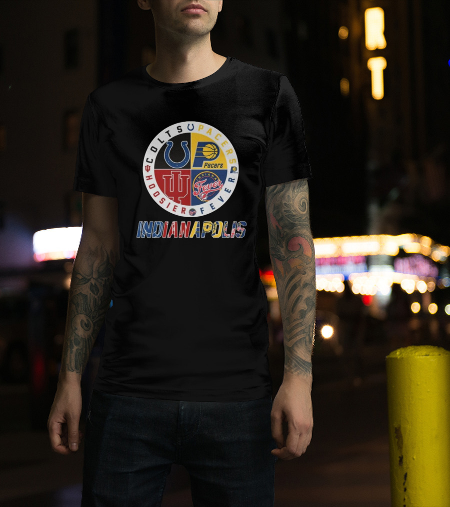 Indianapolis Colts Pacers Hoosier Fever T-Shirt