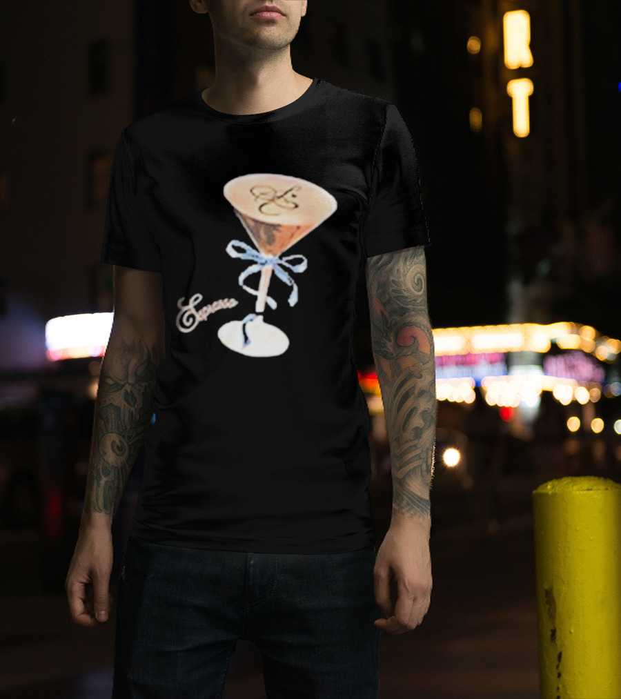 Sabrina Carpenter Espresso Martini With Ribbon Bow T-Shirt