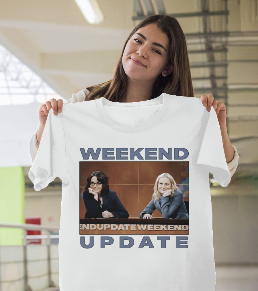 Tina Fey Amy Poehler Weekend Update T-Shirt