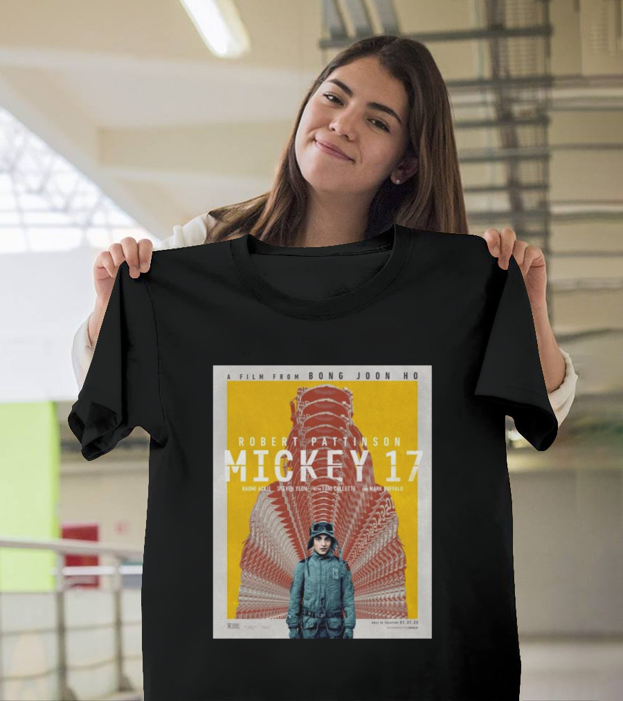 A Film From Bong Joon Ho Robert Pattinson Mickey 17 T-Shirt
