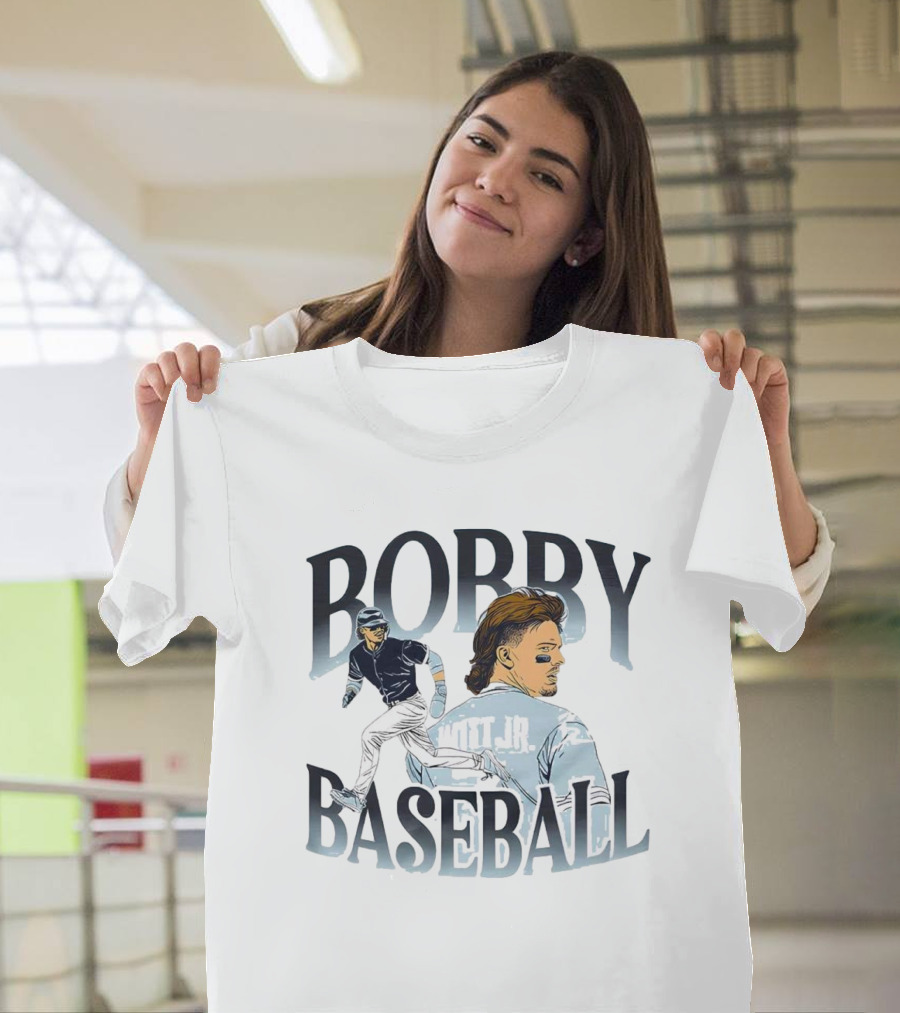 Bobby Witt Jr. Kansas City Royals Baseball Signature T-Shirt