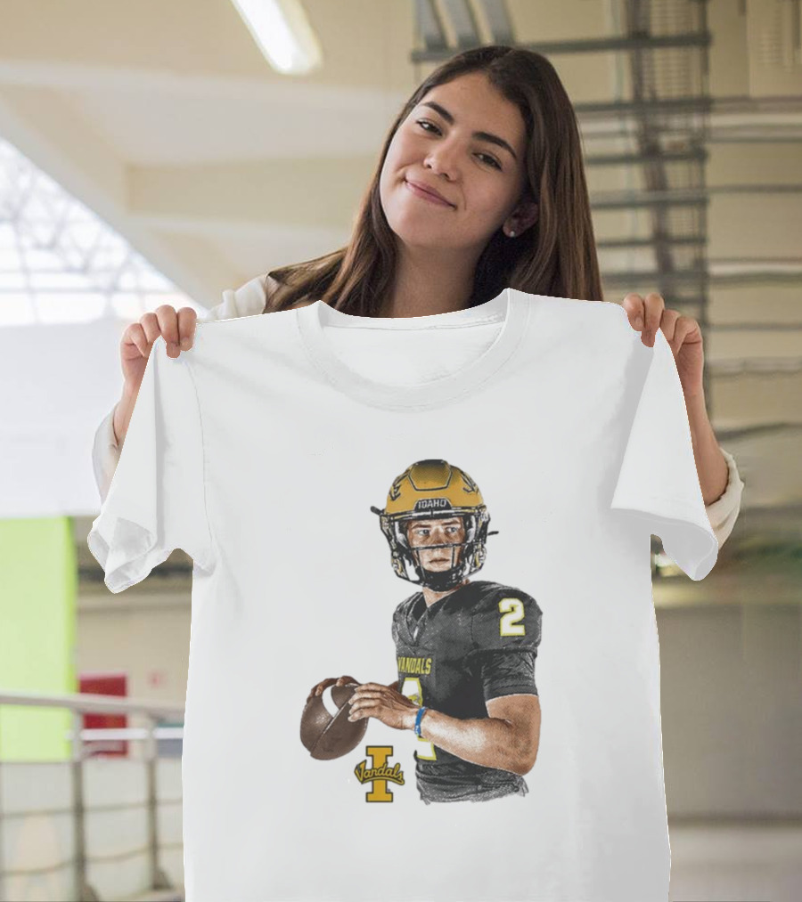 Idaho Vandals Football Player Jack Layne T-Shirt