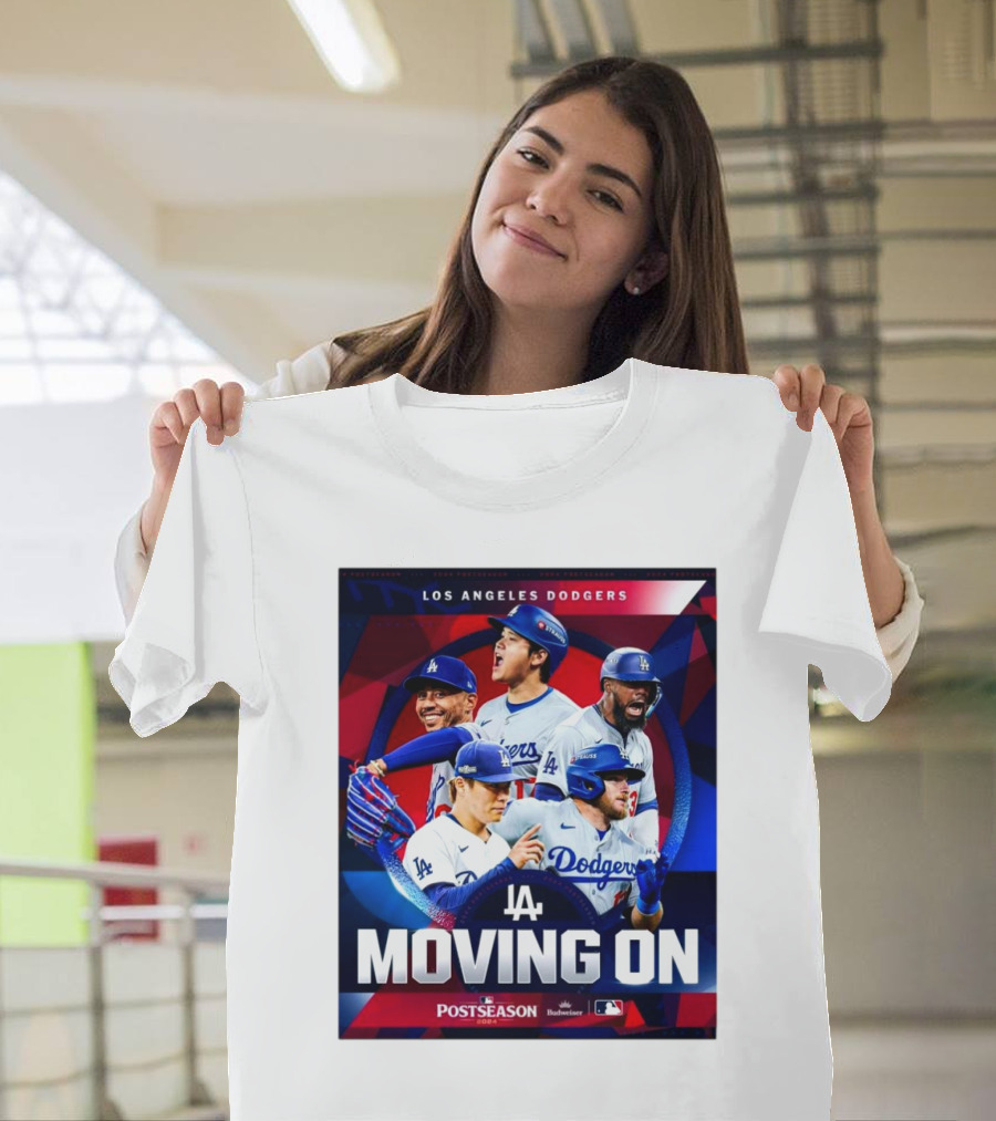 Los Angeles Dodgers Moving On Postseason 2024 MLB T-Shirt
