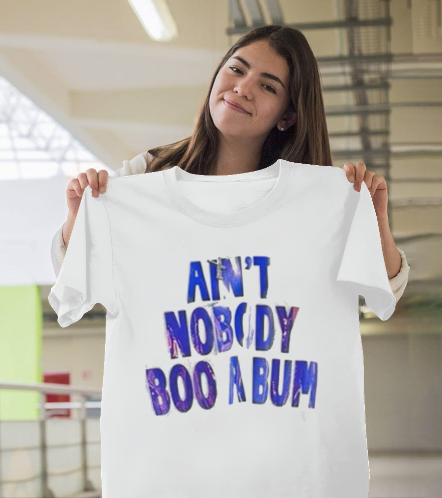 New York Yankees MLB Yankees Girl Ain't Nobody Boo A Bum T-Shirt