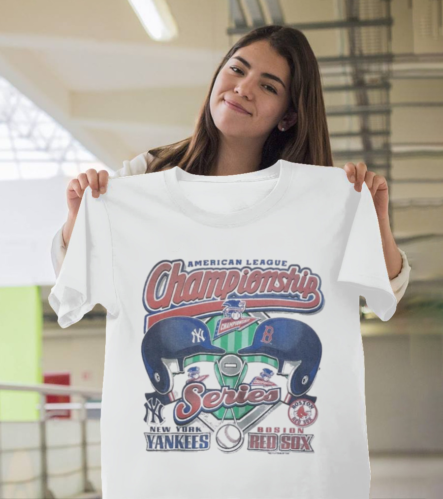 American League Championship Series New York Yankees Boston Red Sox Vintage T-Shirt