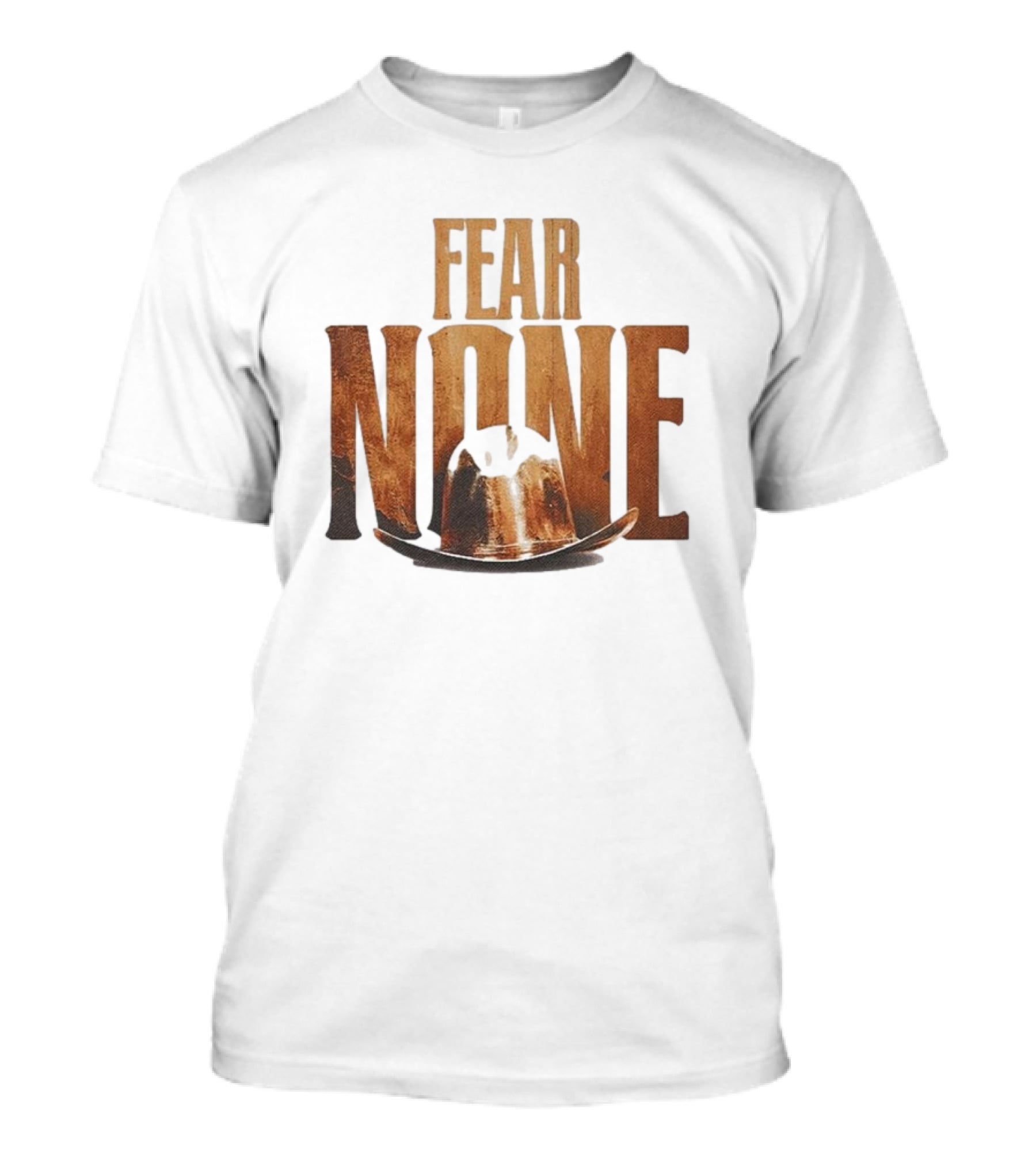 Fear None Cowboy Hat Longhorns T-Shirt