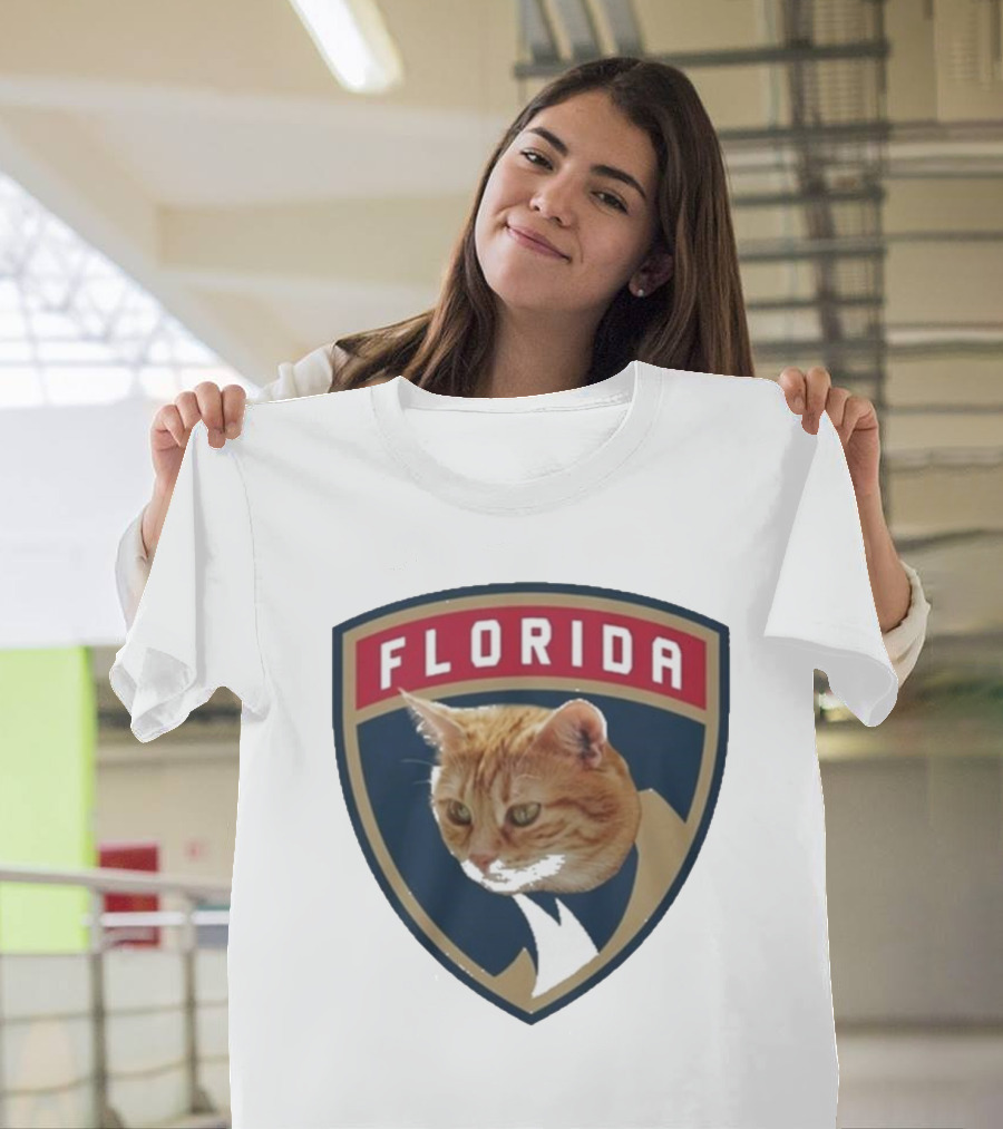 Florida Panthers Paul Maurice Cat T-Shirt