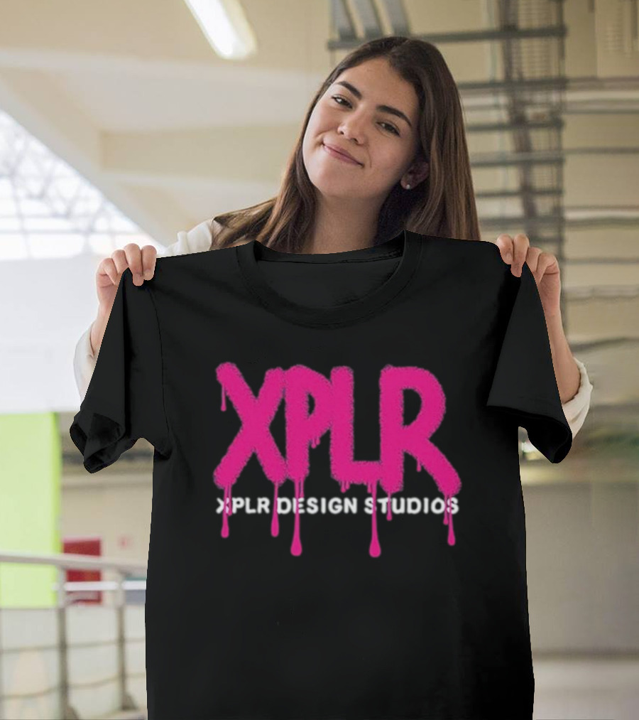 Colby Brock Wearing XPLR Design Studios XPLR Drip T-Shirt