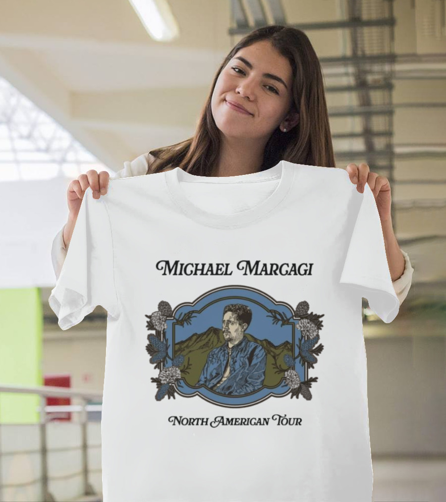 Michael Marcagi North American Tour Mountain Portrait T-Shirt
