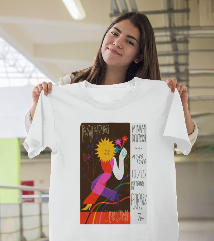 Minami Deutsch with Mong Tong October 15 2024 Portland OR Polaris Hall 7PM T-Shirt