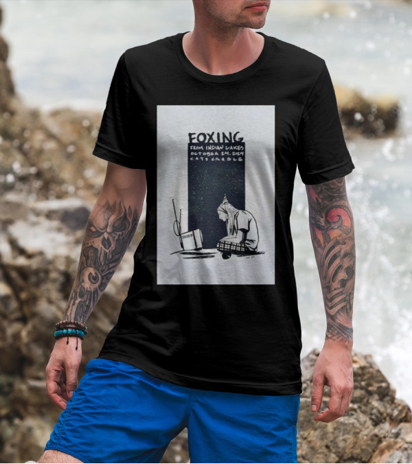 Foxing From Indian Lakes October 24 2024 Cat's Cradle T-Shirt