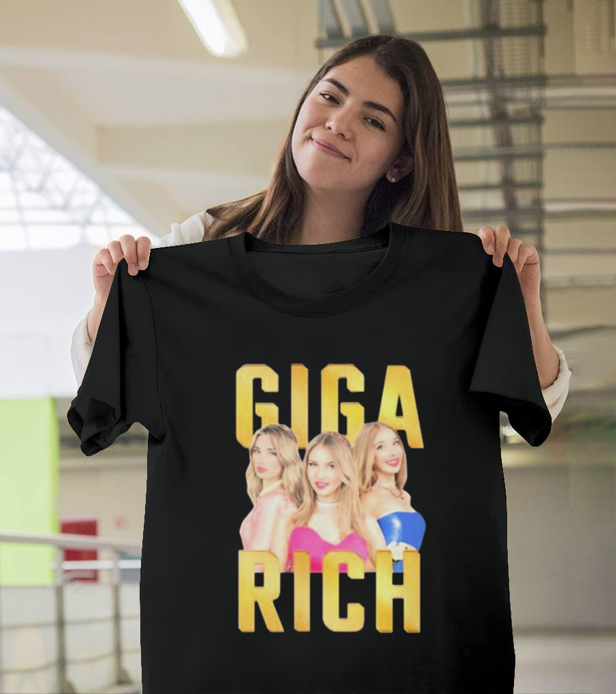 Giga Rich Tim Tin Trio Glam T-Shirt
