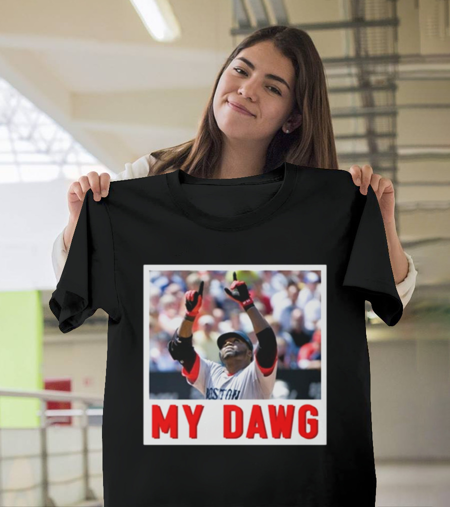 Grimace MLB Boston Baseball My Dawg T-Shirt